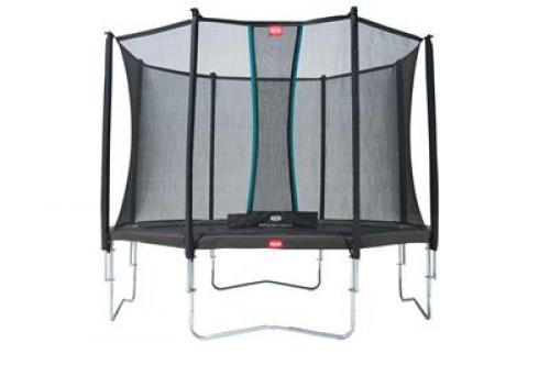 Батут BERG Favorit Grey 430 + захисна сітка Safety Net Comfort