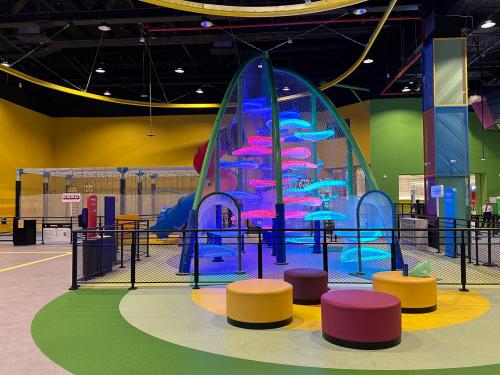 Лестница в небо - интерактивный лабиринт с эффектом подъёма