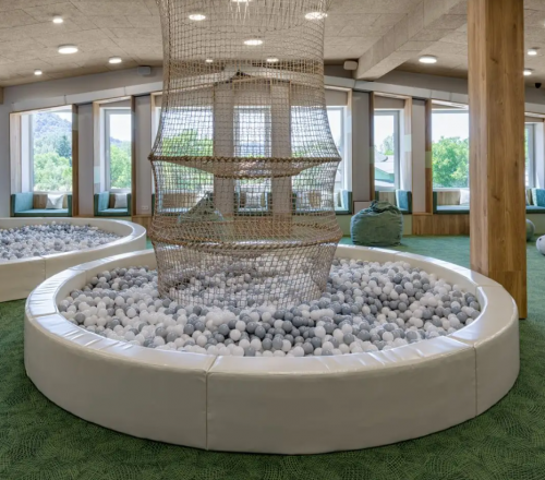 Круглый сухой бассейн для шариков