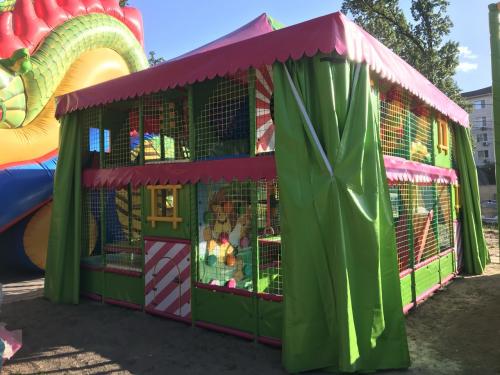 Уличный лабиринт "Сафари" 6 х 7,2 х 5 м (75830)