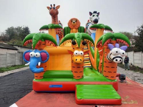 Надувная горка Мадагаскар (R47846)