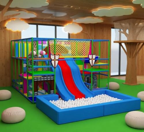 Детский игровой лабиринт PlayCastle 6х5х3м (PC-653)