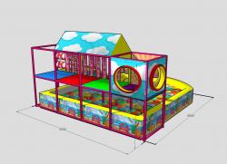 Детский развлекательный центр "Крабик" 6х5х2,5м фото 1