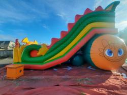 Надувная детская горка Веселый дракон 4м (R47845) фото 1