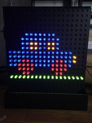 Пиксельная LED доска 125х125см фото 1