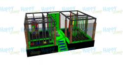 Ниндзя парк Ninja Arena 6.8х4.3м (NA-6843) фото 1