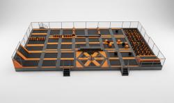 Батутна арена Mega Jump Arena 27.8х15.8х3.5 м (MJA-27153) фото 1