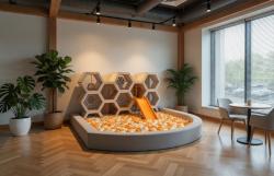 Игровой лабиринт Соты Honey Mini 4.6х2.5х1.6 м (HM-462616) фото 1